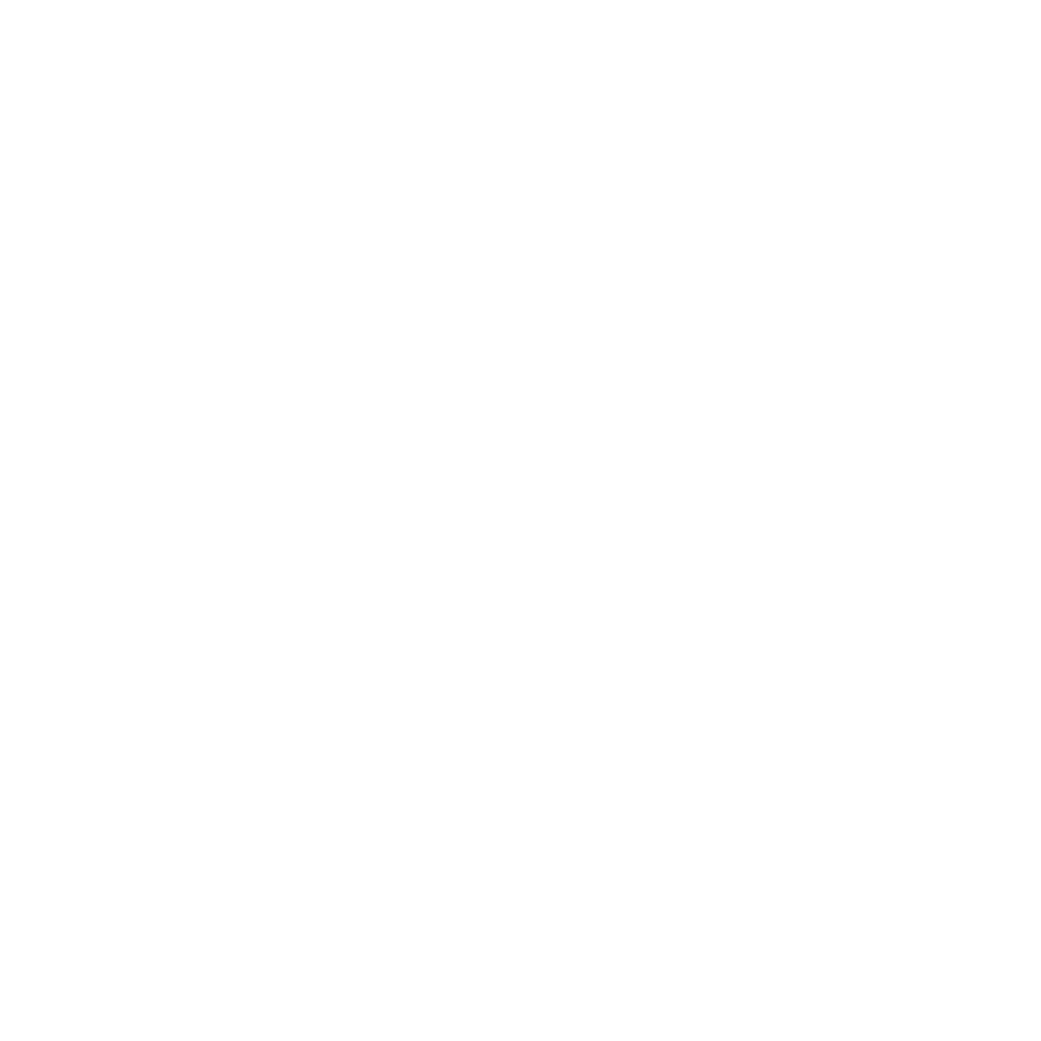 Tulip Circle Emblem Logo #ffffff