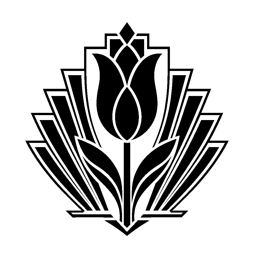 Art Deco Tulip Logo