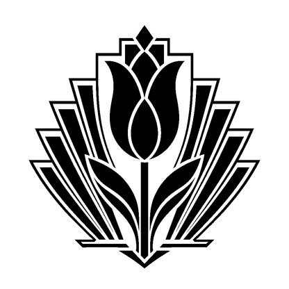 Art Deco Tulip Logo