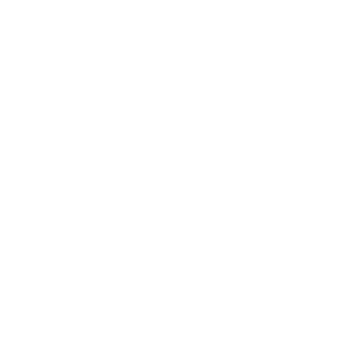 Geometric Tulip Flower Logo #ffffff