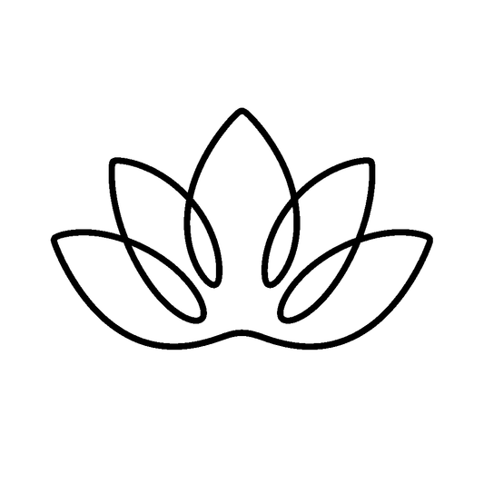 Lotus Flower Outline Logo