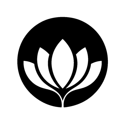 Lotus Flower Circle Logo