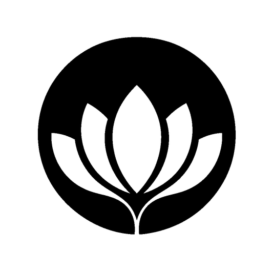 Lotus Flower Circle Logo