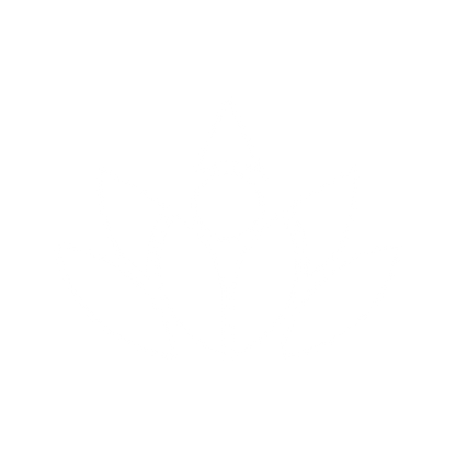 Lotus Flower Person Logo #ffffff