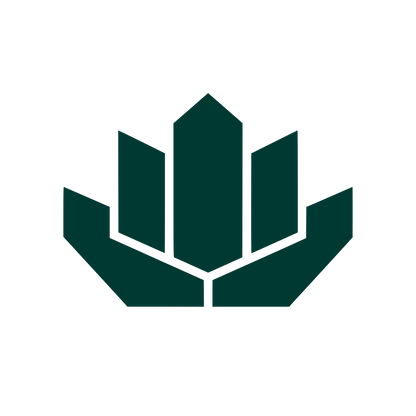 Crystal Lotus Bloom Logo #003932