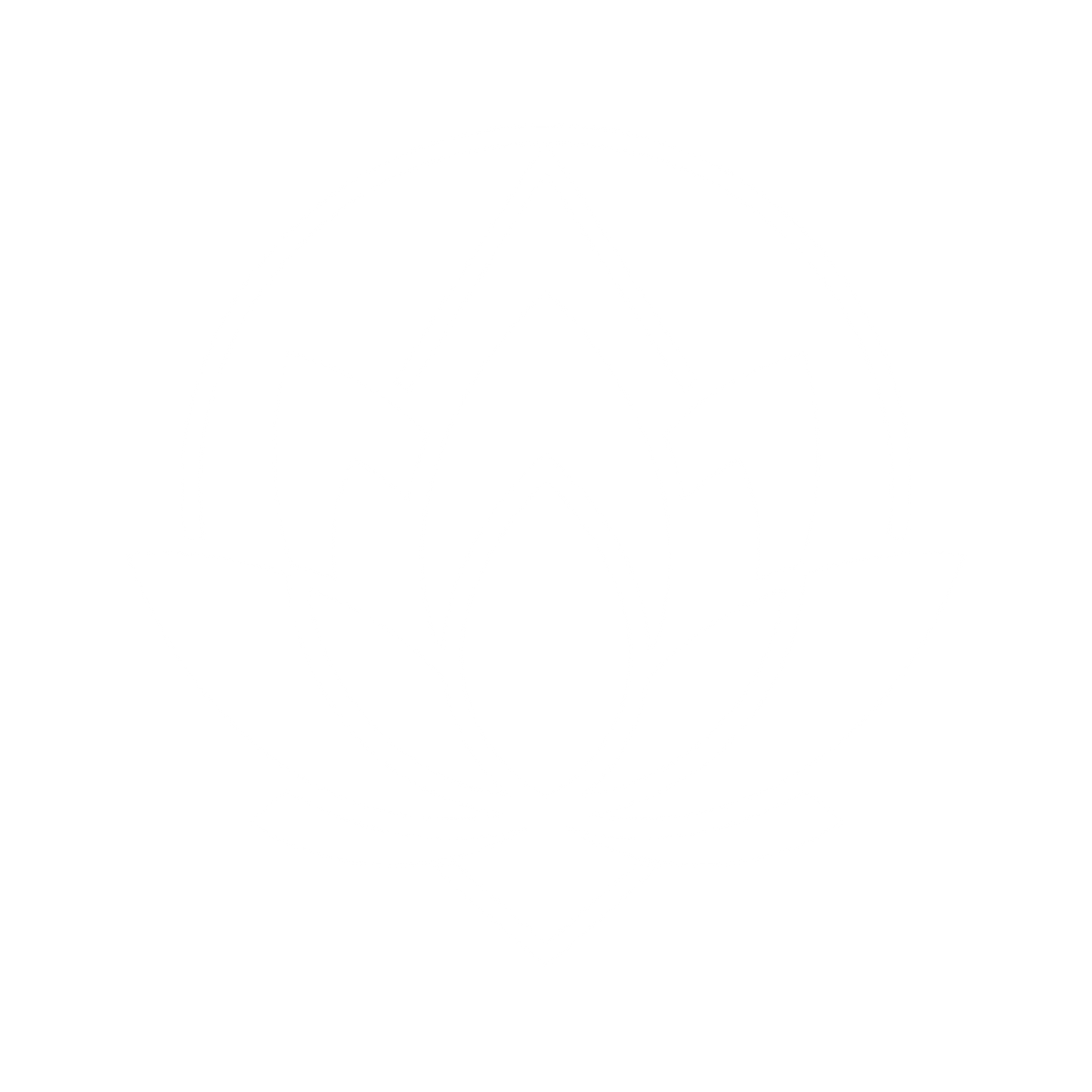Lotus Flower Circle Logo #ffffff