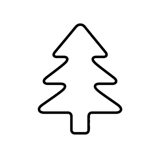 Pine Tree Outline Logo