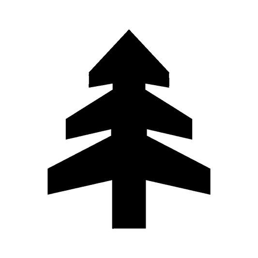 Pine Tree Geometric Logo