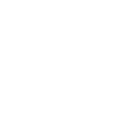 Hand Drawn Pine Tree Logo #ffffff