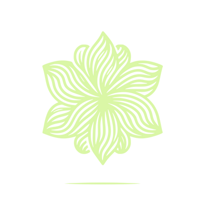 Floral Design Logo #DAF7A6