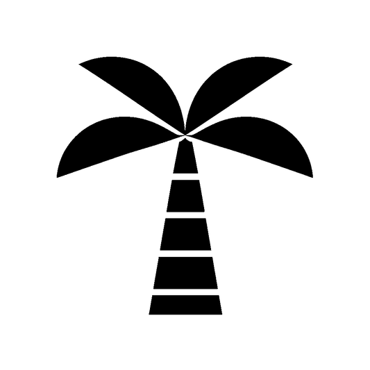 Segmented Palm Tree Logo