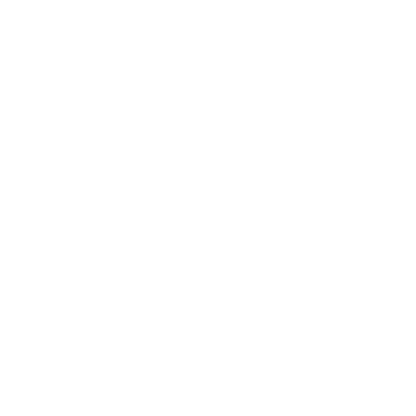 Single Line Palm Tree Logo #ffffff