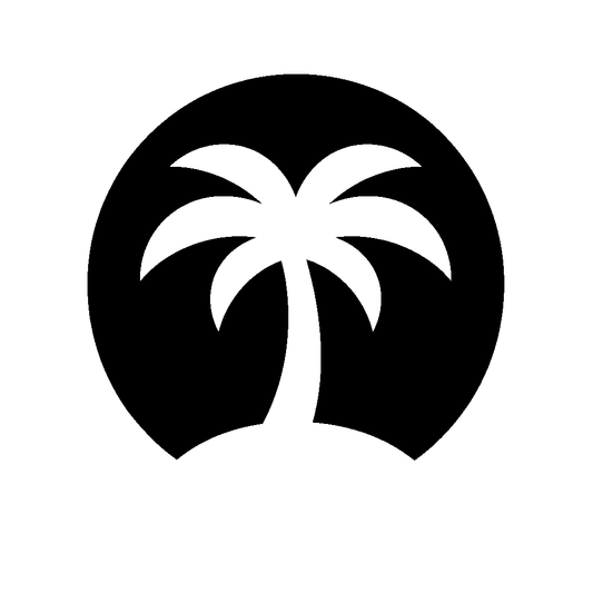 Palm Tree Circle Logo