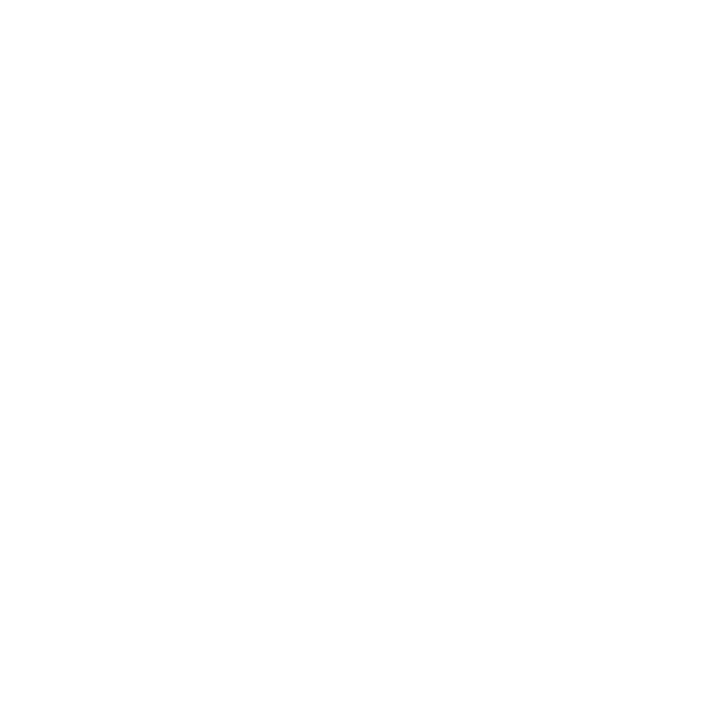 Palm Tree Circle Logo #ffffff