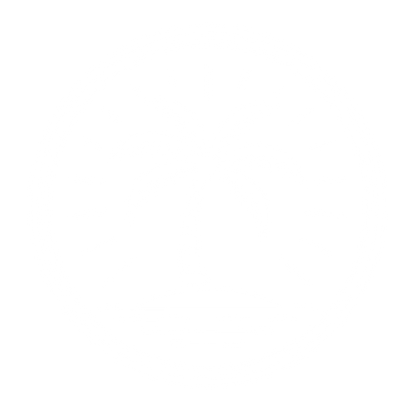 Palm Tree Island Circle Logo #ffffff