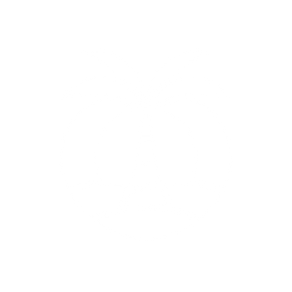 Palm Tree Circle Logo #ffffff