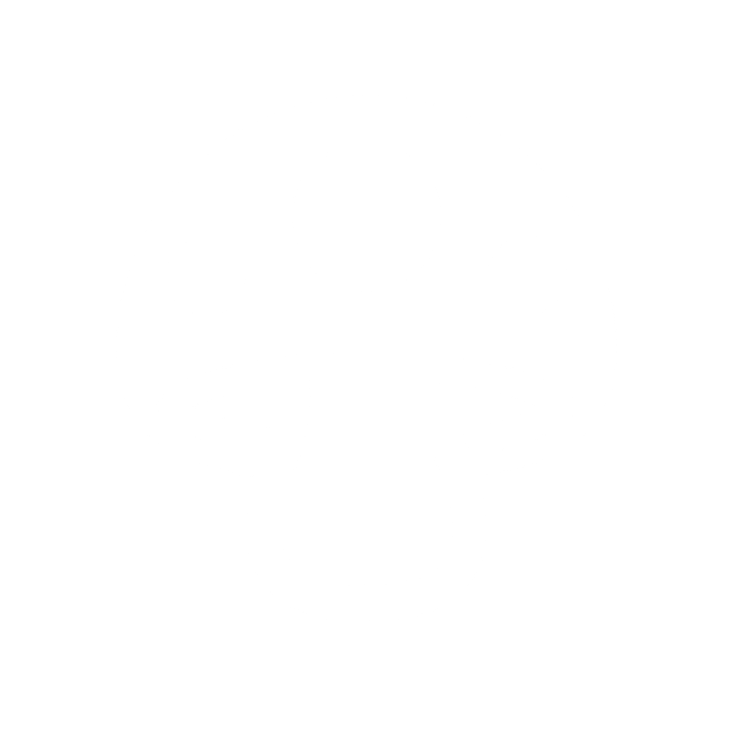 Spotted Mushroom Logo #ffffff