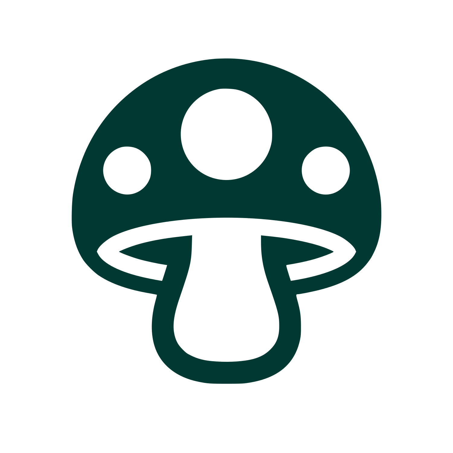Spotted Mushroom Logo #003932
