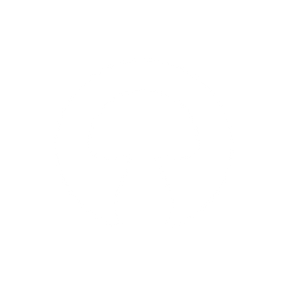 Mushroom Circle Logo #ffffff