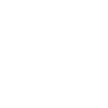 Mushroom Circle Badge Logo #ffffff