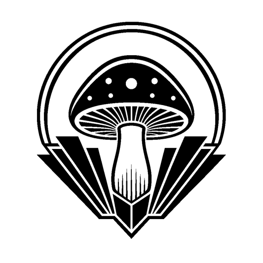 Art Deco Mushroom Logo