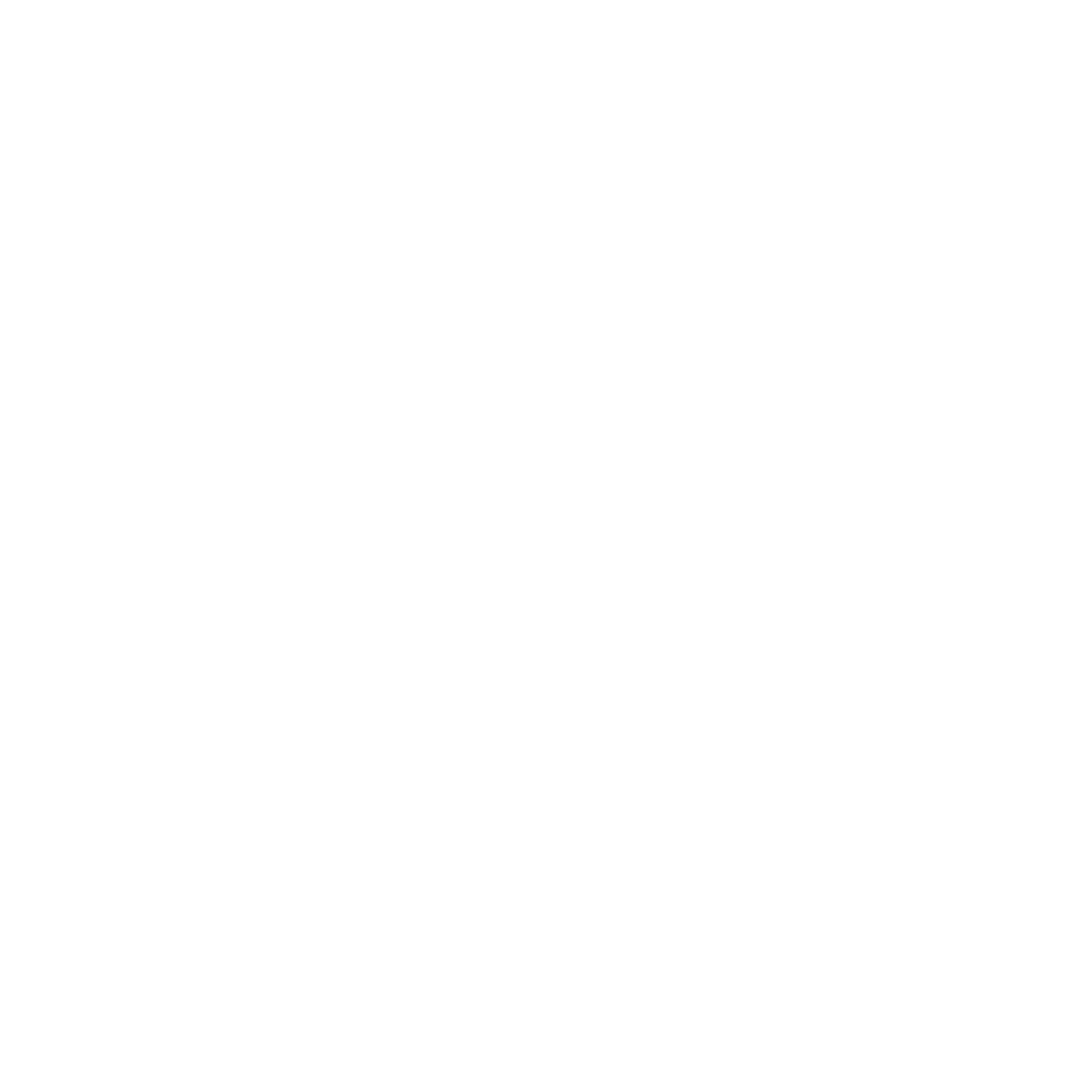 Geometric Mushroom Spots Logo #ffffff
