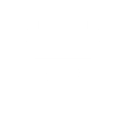 Pixel Mushroom Logo #ffffff