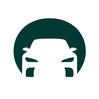 Car Front View Logo #003932