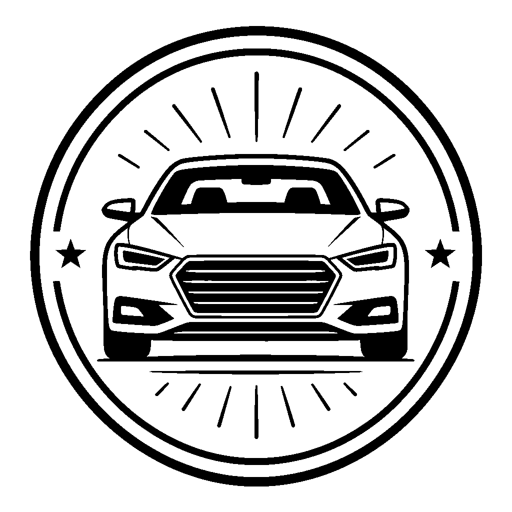 Front View Car Badge Logo