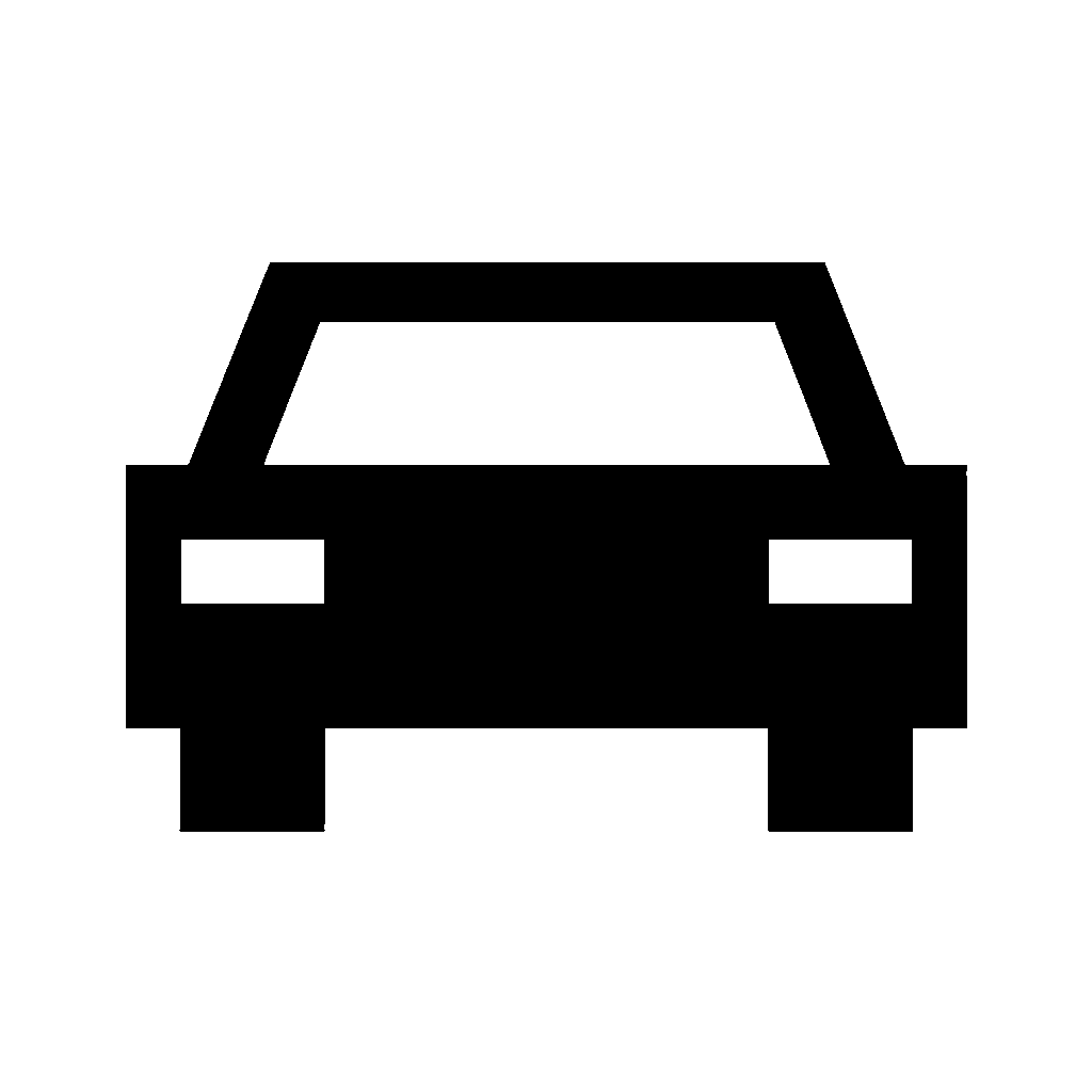 Pixel Car Front Logo