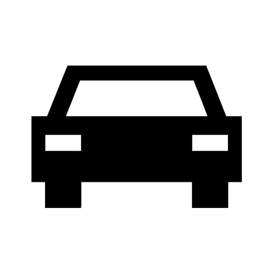 Pixel Car Front Logo