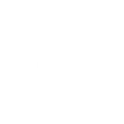 Pixel Car Front Logo #ffffff