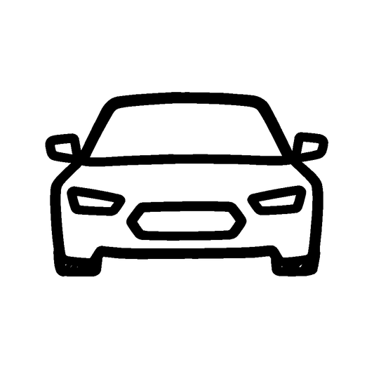 Car Front View Logo