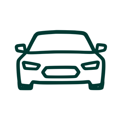 Car Front View Logo #003932