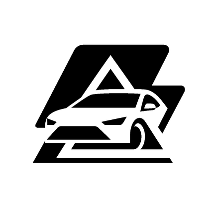 Sports Car Triangle Logo