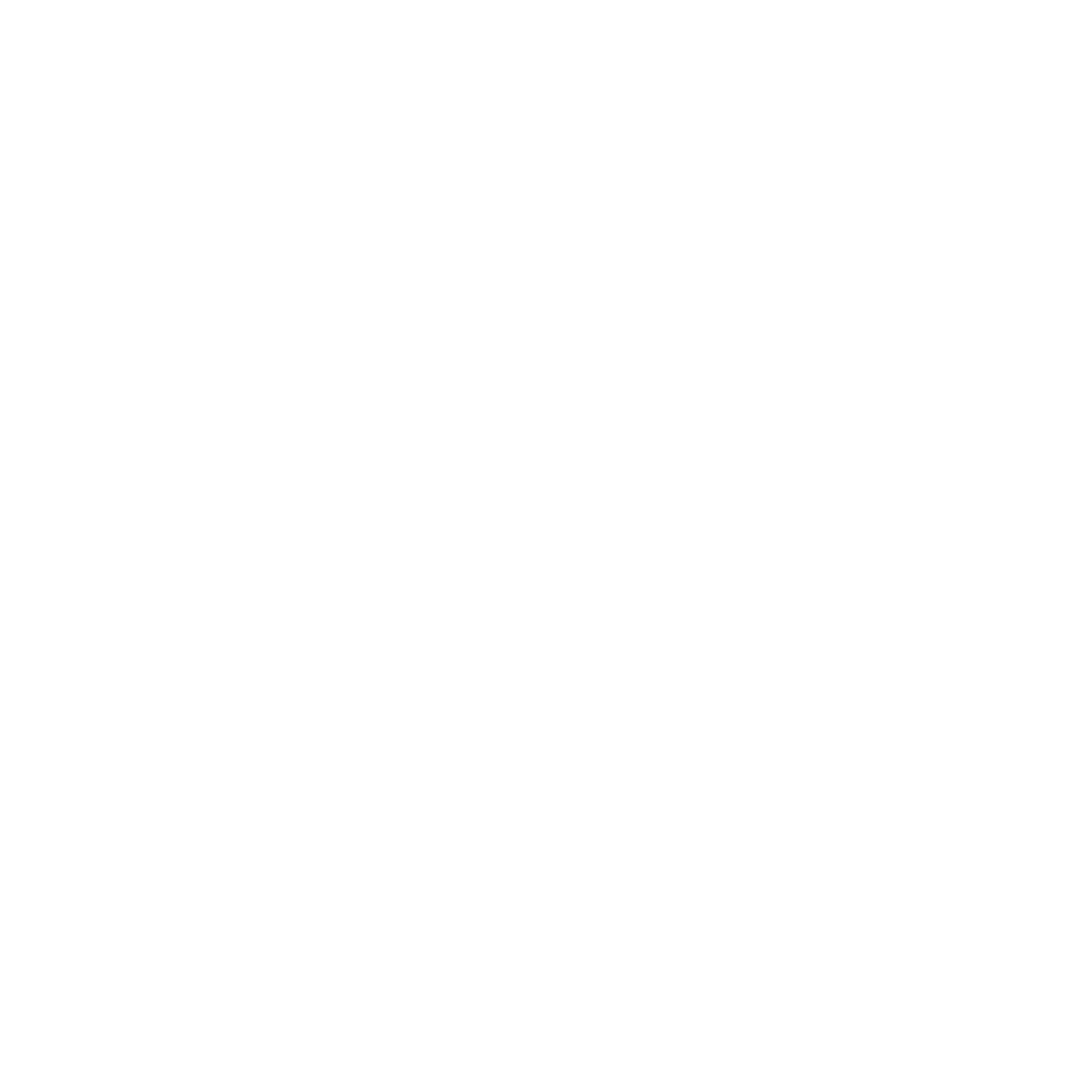 Airplane in Circle Logo #ffffff