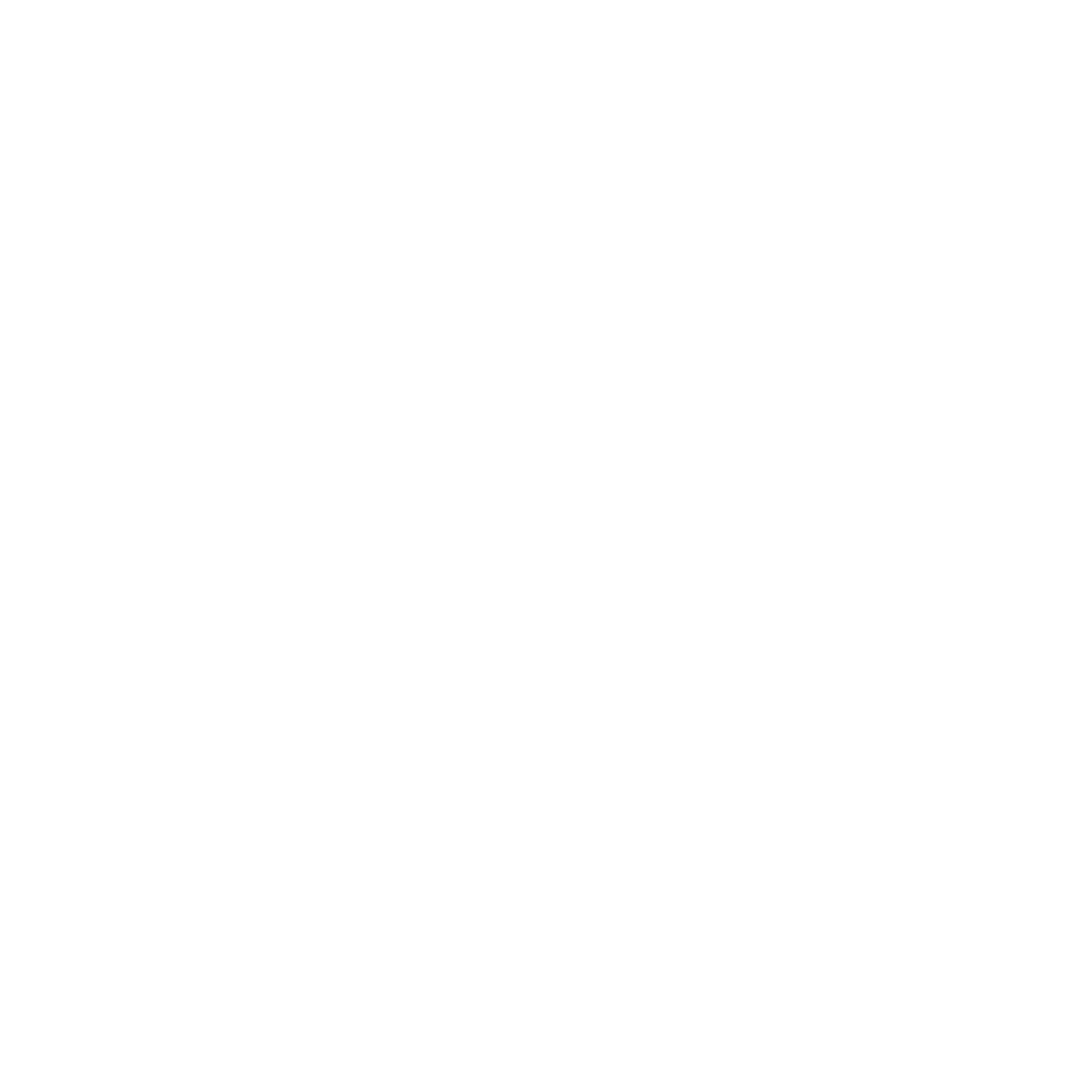 Art Deco Airplane Logo #ffffff