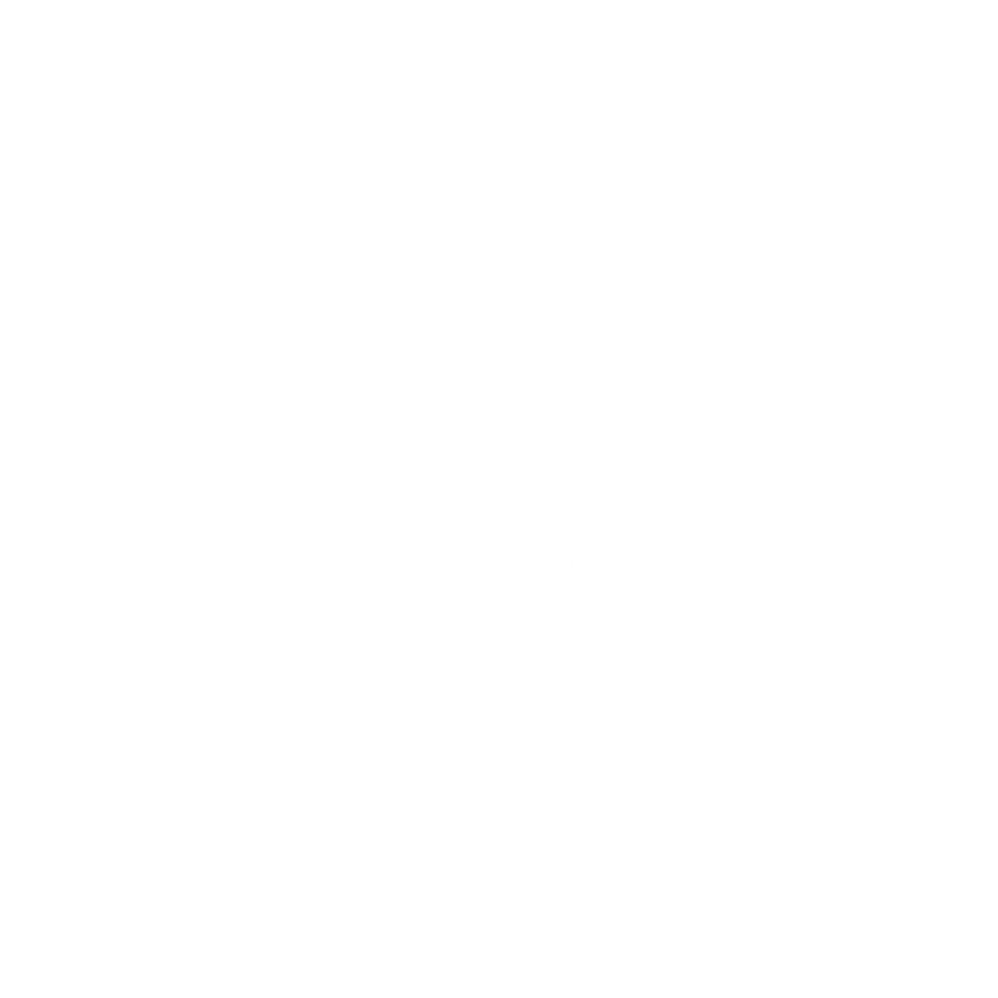 Airplane Silhouette Logo #ffffff