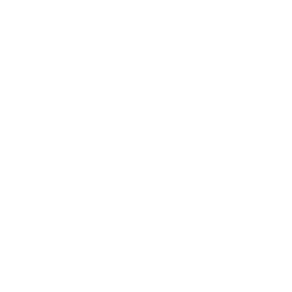 Airplane Circle Logo #ffffff