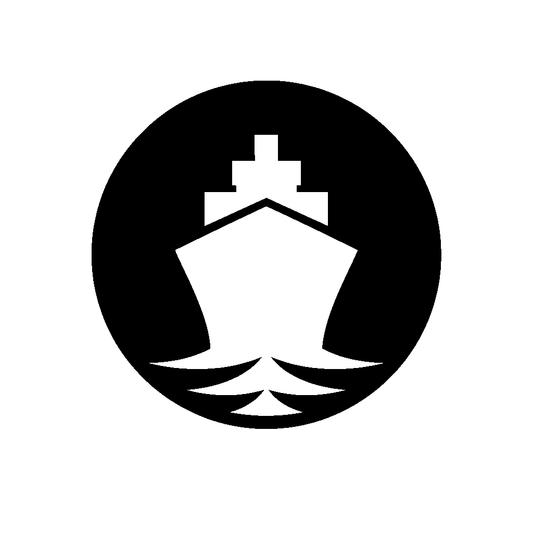 Cargo Ship Circle Logo