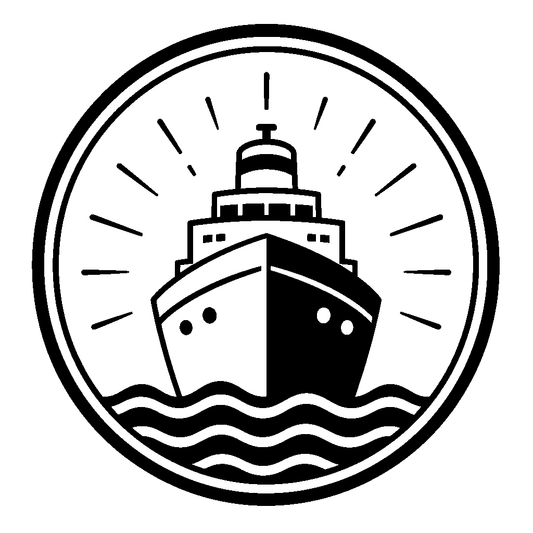 Cruise Ship Circle Logo