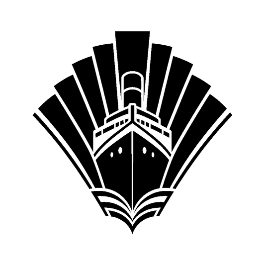 Art Deco Cruise Ship Logo