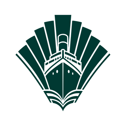 Art Deco Cruise Ship Logo #003932