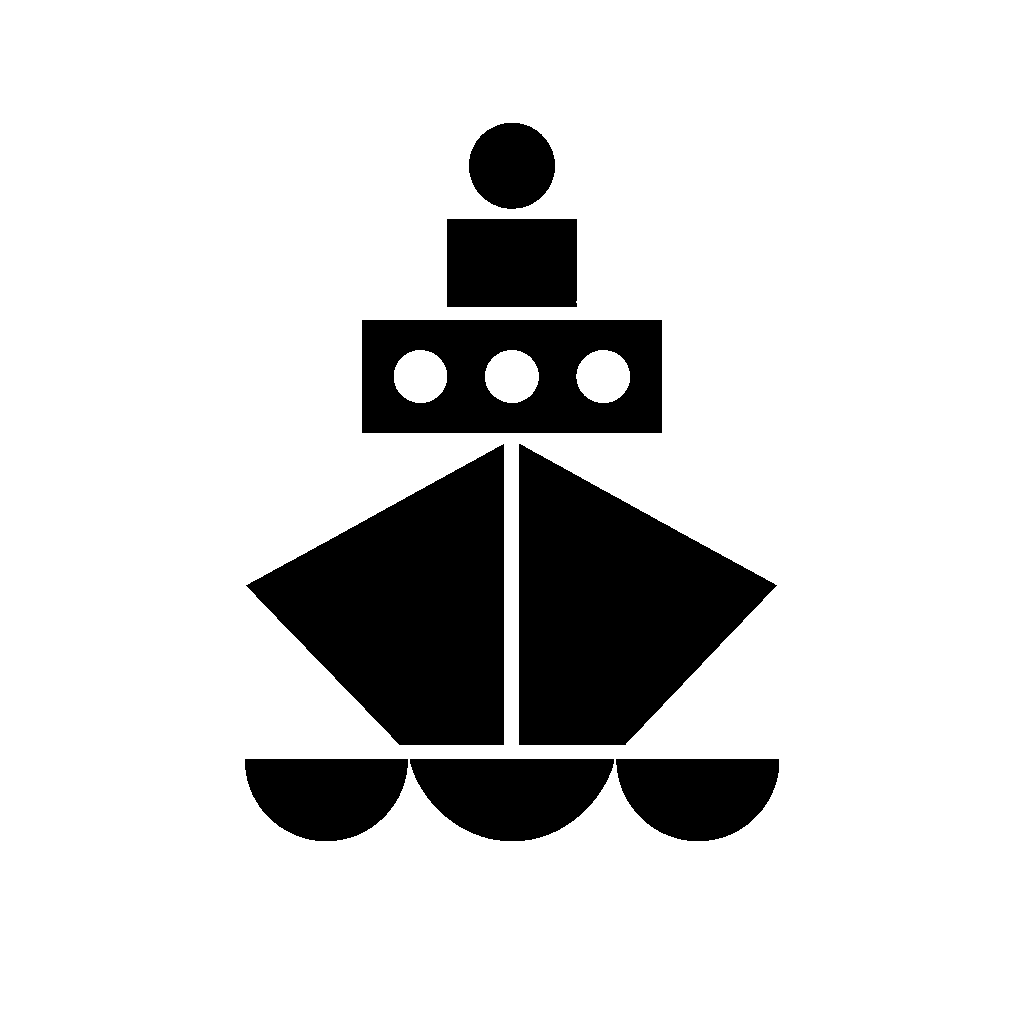 Geometric Ship Logo