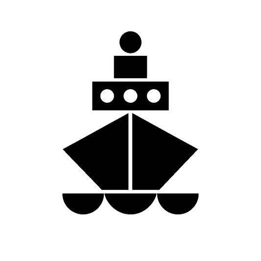 Geometric Ship Logo