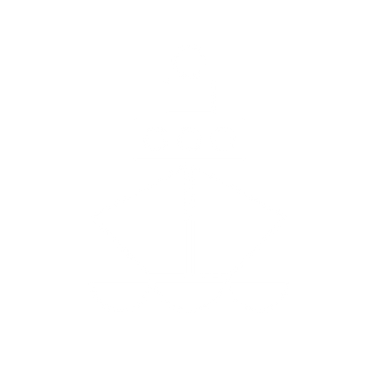 Geometric Ship Logo #ffffff