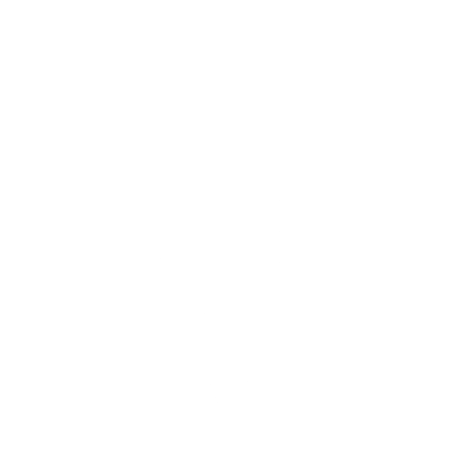 Rocket Launch Logo #ffffff
