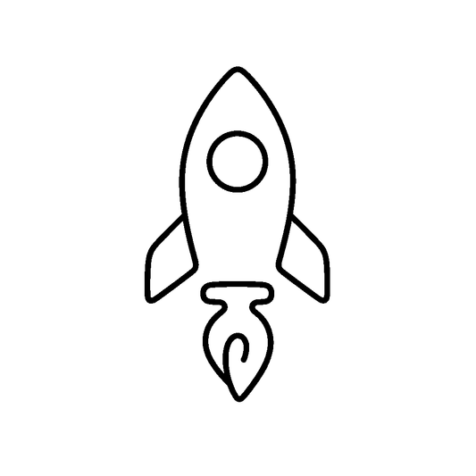 Rocket Pen Nib Logo