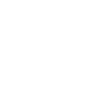 Rocket Pen Nib Logo #ffffff