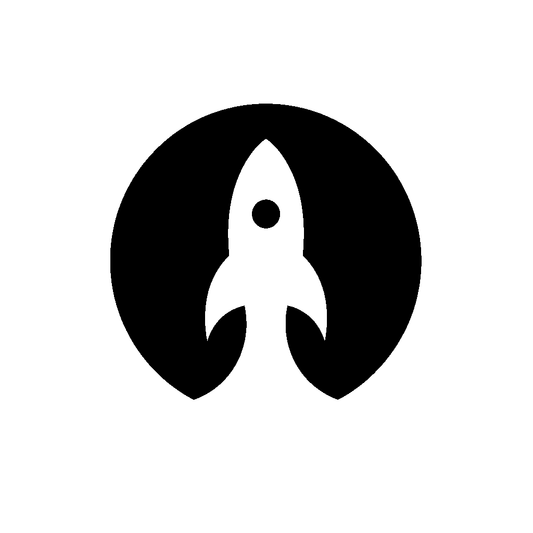 Rocket in Circle Logo